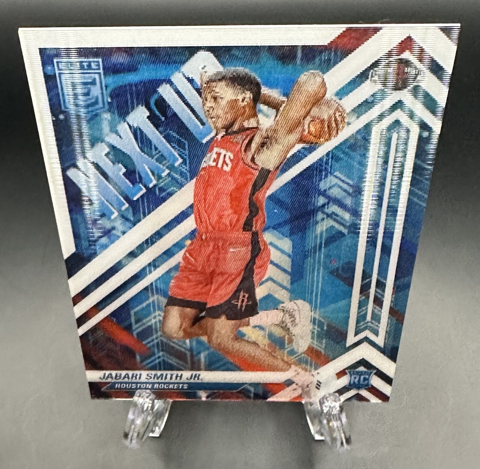 Jabari Smith Jr. 2022-23 Panini Donruss Elite Next Up Hologram Case Hit SP RC!