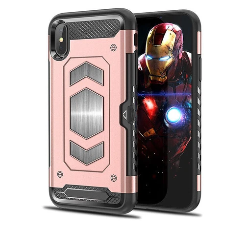 Funda protectora magnética con tarjeta blindada a prueba de golpes para Samsung Galaxy Note 9 - Imagen 9 de 9