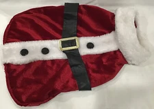 Santa’s Best Christmas Santa Clause Dog Costume Size M Medium