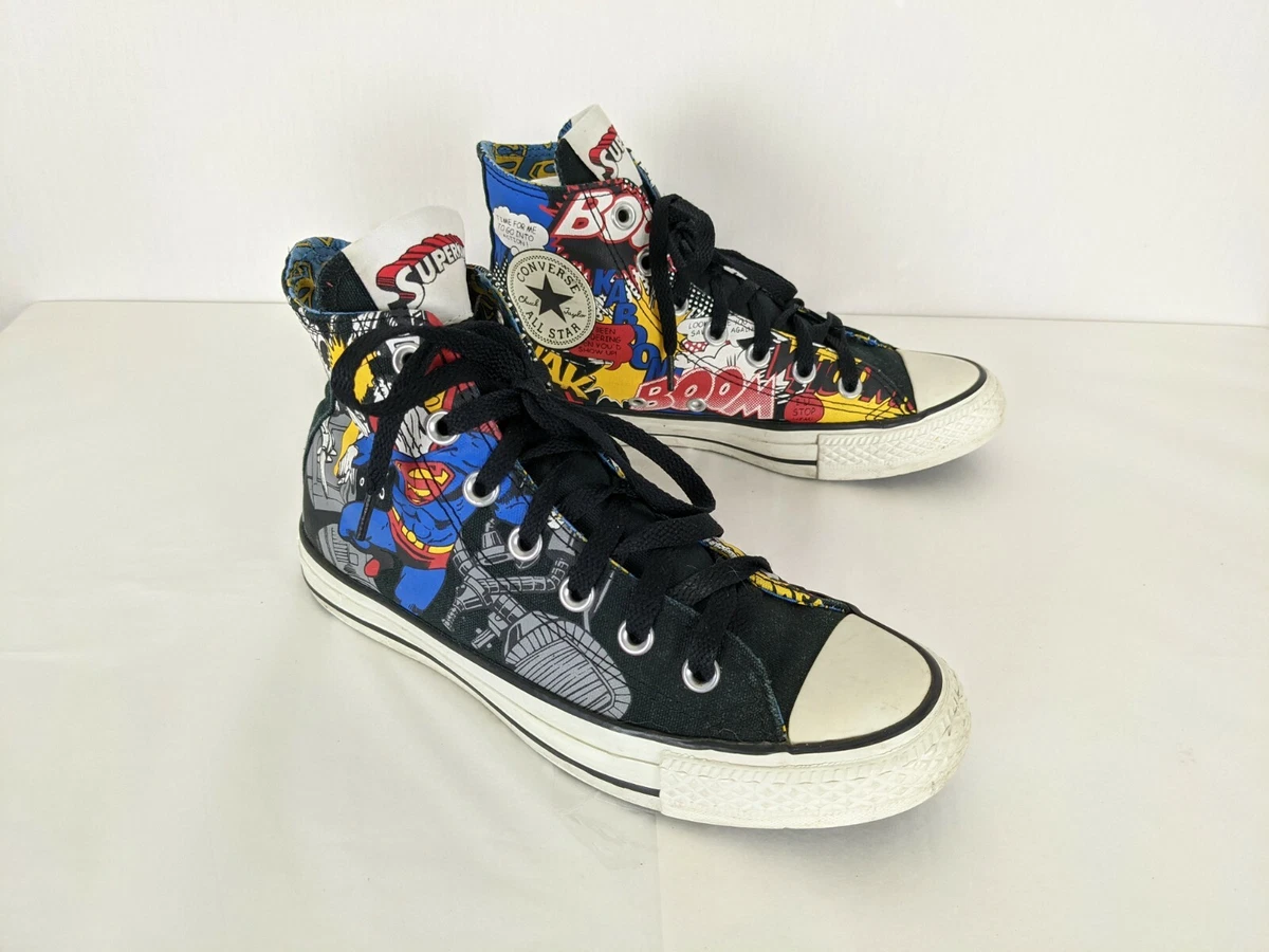 Chuck Taylor Star Superman DC Comics Hi Top Sneaker Men 5 | eBay