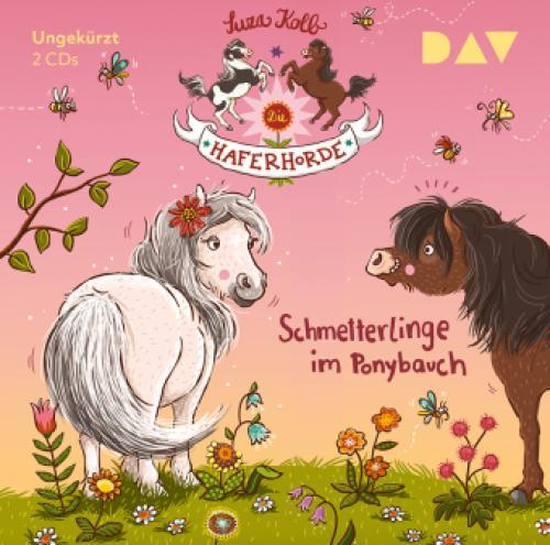 Thumbnail - Die Haferhorde - Schmetterlinge Ponybauch, 2 Audio-cd Ungekürzte