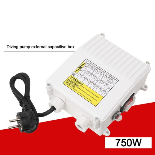 6A/8A/10A switching control box switch box for deep well pump 550W-1100W 30uF-45uF - Picture 3 of 33