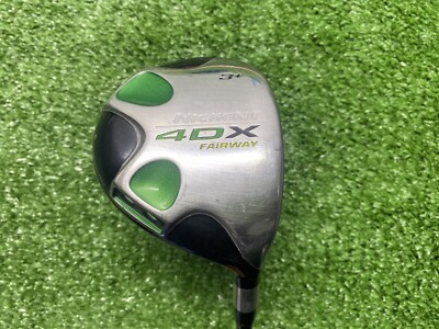Nickent 4DX 3 Wood / RH / Stiff Graphite ~43.25'' / New Grip / jl8128
