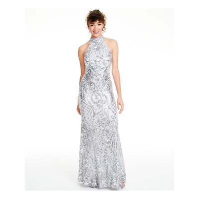 b darlin silver dress Gorgeous B darling