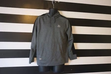 RBX Performance Gray/Black Men's Hoodie Pockets Front Size S