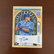 Evan White Gypsy Queen Rookie RC Auto Card Mariners