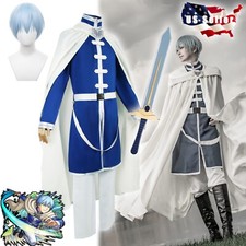 Frieren Beyond Journey's End Himmel Cosplay Costume Uniform Cloak Halloween