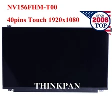 NEW LENOVO P/N SD10Q67025 15.6'' Laptop LCD Touch Screen Display 1920*1080