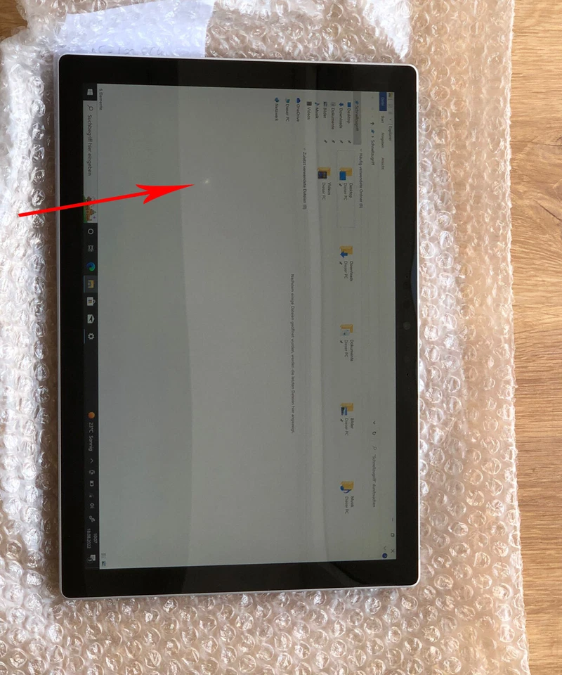 Microsoft Surface Pro 7 Platin 12,3" Tablet i5-1035G4 8GB 128GB SSD 2736x1824 UK - Bild 4 von 4