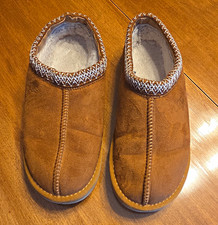 UGG Scuffette Women s Brown Suede Sheepskin Lined Slip-On Slippers 7