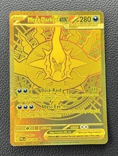 Pokemon TCG Pokemon Mega Darkrai EX Full Art Pitch Black 120/084 Gold