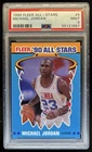1990-91 Fleer Michael Jordan All Stars #5 Bulls PSA 9