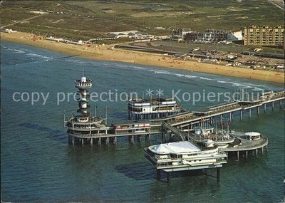 Scheveningen Pier Beach Aerial Photo
