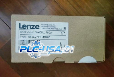 1PCS New Lenze E82EV751K4C200  3Ph 0.75KW 3-400V 2.4AMP E82EV751-4C200 Fast ship