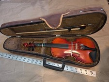 Scherl  Roth size 1/8 violin. Good Condition, with case  glasser bow