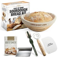 Sourdough Bread Kit, Complete Bread Making Supplies and Sourdough Tools