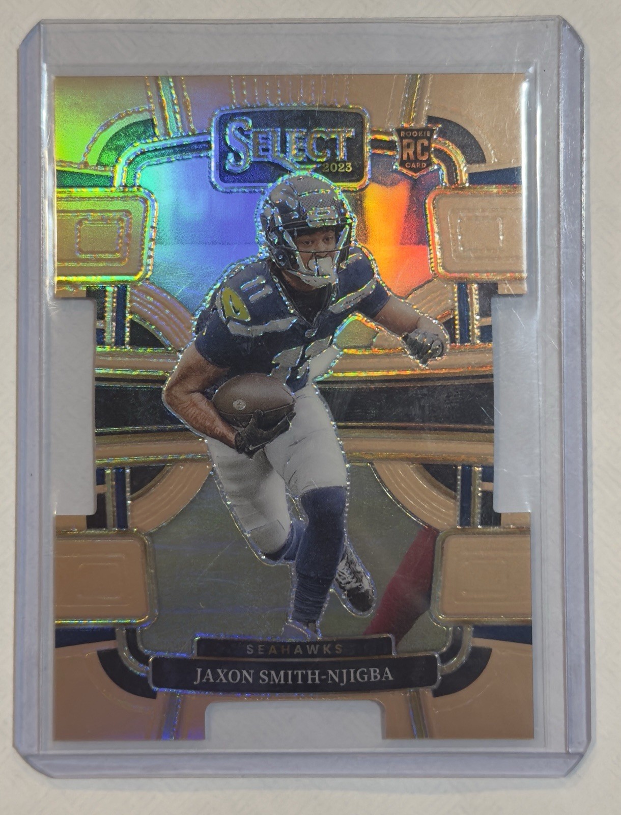 2023 Select - Concourse Jaxon Smith-Njigba #87 Copper Prizm Die-Cut /299 (RC)