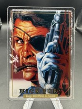 2024 SKYBOX MARVEL MASTERPIECES '92 PLATINUM #64 NICK FURY PLEXI