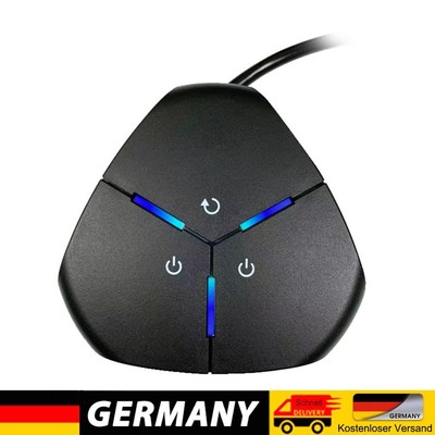 1.6m Waterproof Computer PC Case Power Button Switch (with Dual USB)
