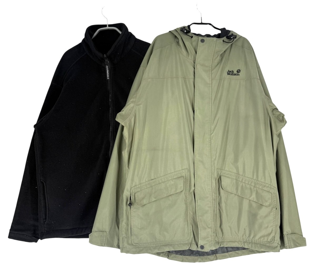 Jack Wolfskin Unisex Capucha Texapore 2 IN 1 Chaqueta Polar Talla XL