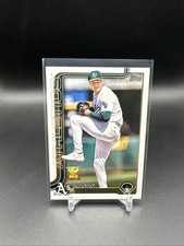 MASON MILLER 2025 Topps Series 2 #571 Athletics A's ROOKIE Cup Baseball Card. rookie card picture