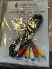 Singing Machine SML385UW Bluetooth, CD Player, Wired Microphone