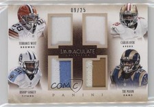 2014 Immaculate Quads Prime 9/25 Bishop Sankey Terrance West Tre Mason 3b8
