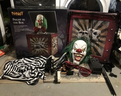 Spirit Halloween Fright In The Box Animated Halloween Prop Read Description