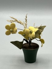 Holz Blumen Topf Alt Puppenstube Zubehör Blumenladen Blumentopf Puppenhaus