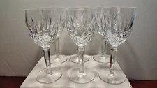 Set of 6 Waterford Crystal Kildare 6 1/2" Claret Wine Glass
