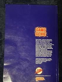 Nintendo Nes Game Genie Gold - Complete In Box - Authentic - Very Clean 