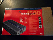 Samlex PST-1500-12 1500W Pure Sine Inverter 12VDC to 120VAC