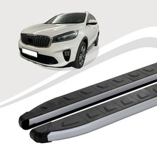 Trittbretter passend für Kia Sorento ab Baujahr 2015-2020 DOLU Silber mIt ABE