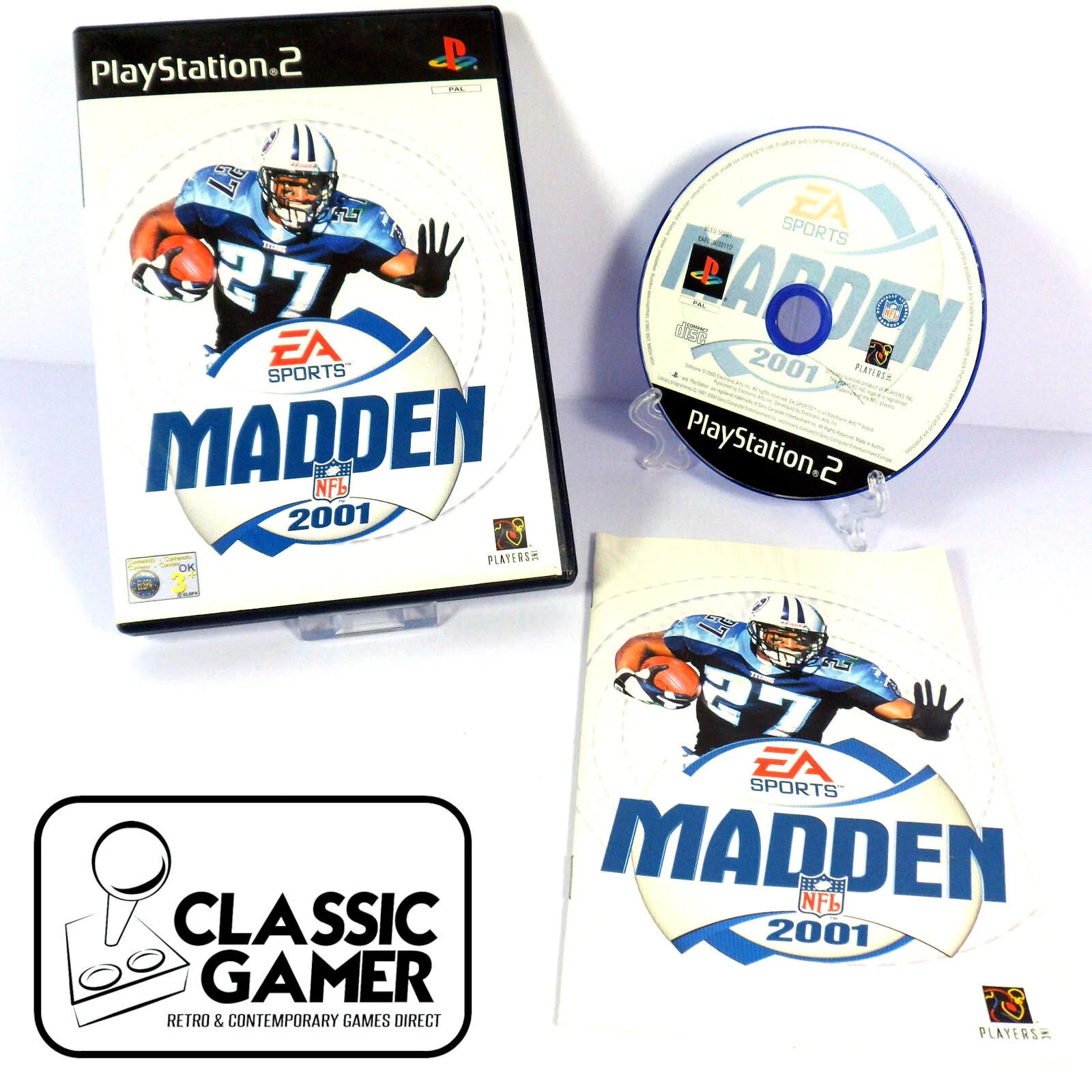 Madden NFL 2001 (PS2) *Near Mint*