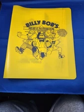 Billy Bob's Neat-O-Notebook Showbiz Pizza Place W/ Pencil Case Everything There
