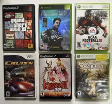 Assorted Lot of Video Game Instruction Book Manuals In Case No Disc Mixed Lot