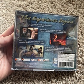 Shenmue Sega Dreamcast 2000 Complete in Box with Manual 4 Discs Passport