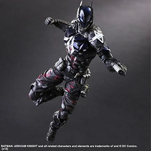 PLAY ARTS Kai BATMAN ARKHAM KNIGHT PVC Figura de Acción Pintada CUADRADO ENIX Japón Foto 3 de 4
