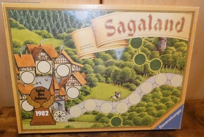 Sagaland - Die wahrscheinlichst schönste alte Ausgabe - Spiel des Jahres 1982 - Bild 1 von 3