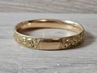 Antique Gold Filled Cuff Bracelet. — photo 1