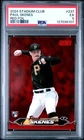 Paul Skenes 2024 Stadium Club Red FOIL RC PIRATES PSA 5 #237 ROY Cy Young