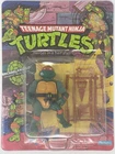 1988 Vintage TMNT Michaelangelo Sealed 10-Back Card Playmates NEW Unpunched
