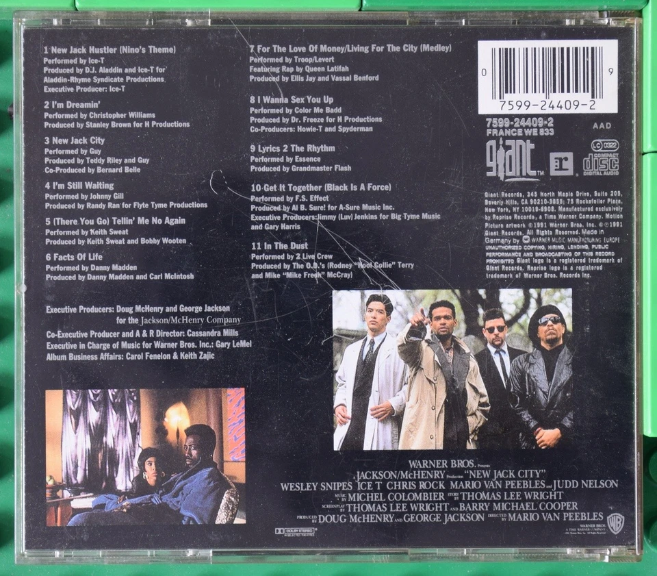Various Artists - New Jack City - Soundtrack - Giant Records - CD - Bild 2 von 4