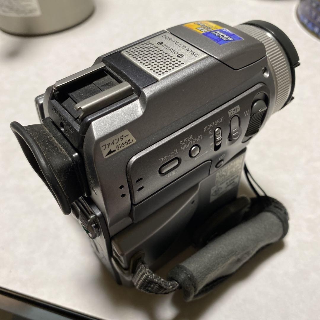 【再生可】SONY Handycam DCR-PC120 NTSC MiniDV Sony Handycam DCR-PC120 NTSC MiniDV Camcorder – Qomrah Film