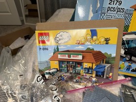 LEGO The Simpsons The Kwik-E-Mart 71016 Complete Set 2179 pcs w/ Box Minifigure