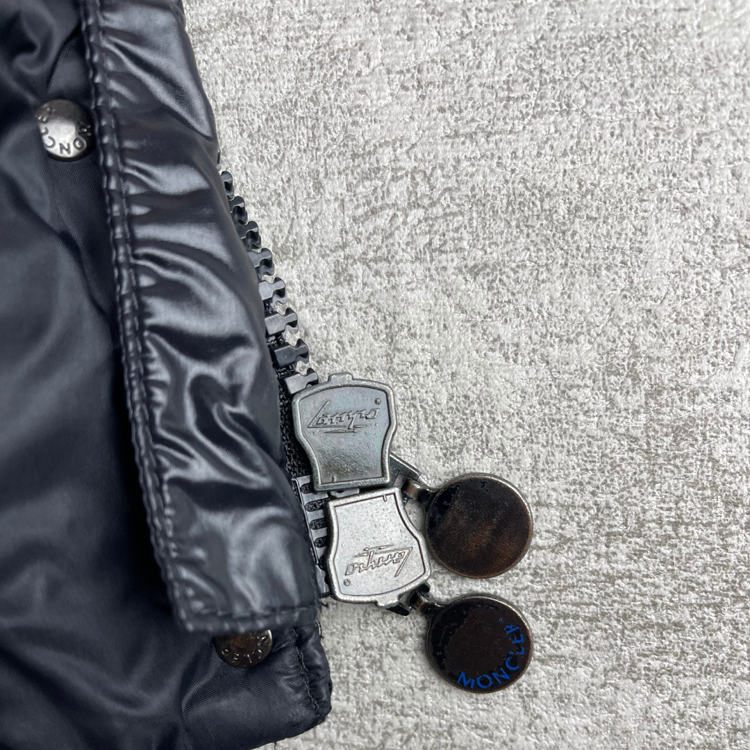 Moncler Women Hooded Down Puffer Jacket Black Size 1 S Quilted Zip Bomber thumbnail 19