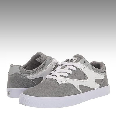 KALIS VULC DC ADYS300569-DGT DK Grey Battleship Suede Skate Inspired BMX Mens 13