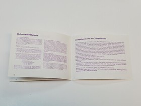 Xevious Autentico Originale NES Nintendo solo manuale *usura