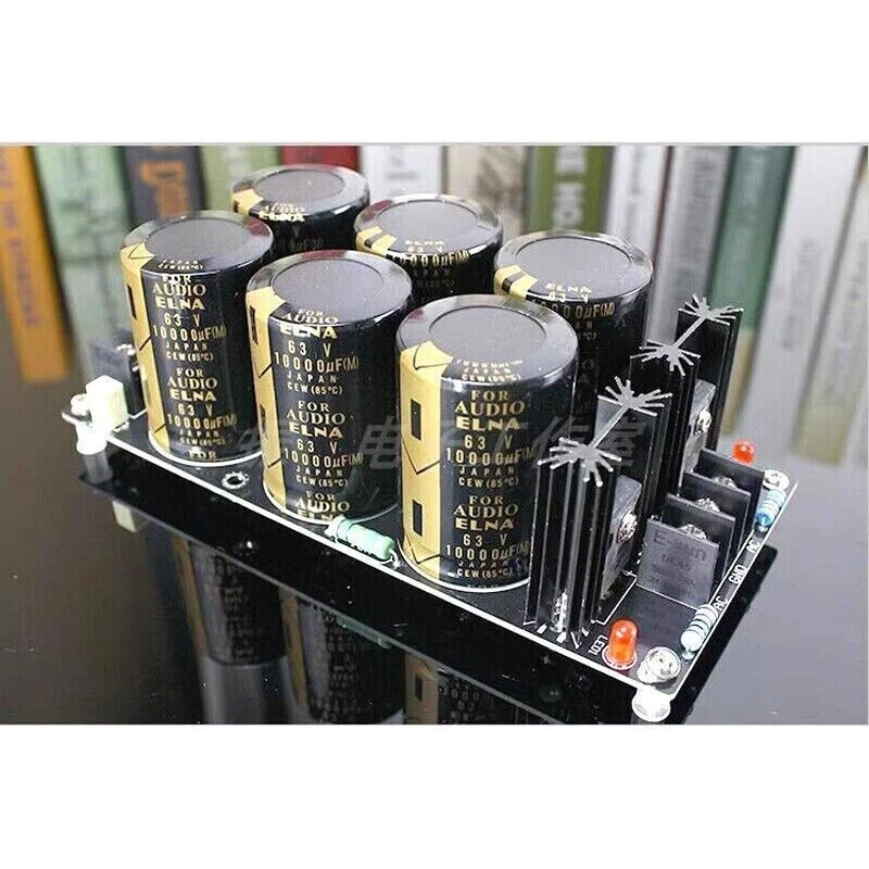 6 * 10000UF/63V Capacitor Solder Schottky Rectifier Filter Power Supply Board - image 3 of 4