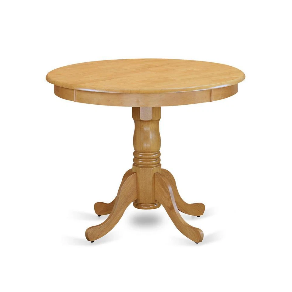 ANNO5-OAK-C Juego de Mesa de Comedor 5 Piezas - Mesa de Cocina Pequeña y 4 Sillas de Comedor Foto 3 de 4